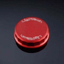 Carbonio Lightech Coperchio Pompa Freno-frizione Honda Rosso