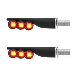 Coppia Frecce Lightech E8 Fre929ner Omologate