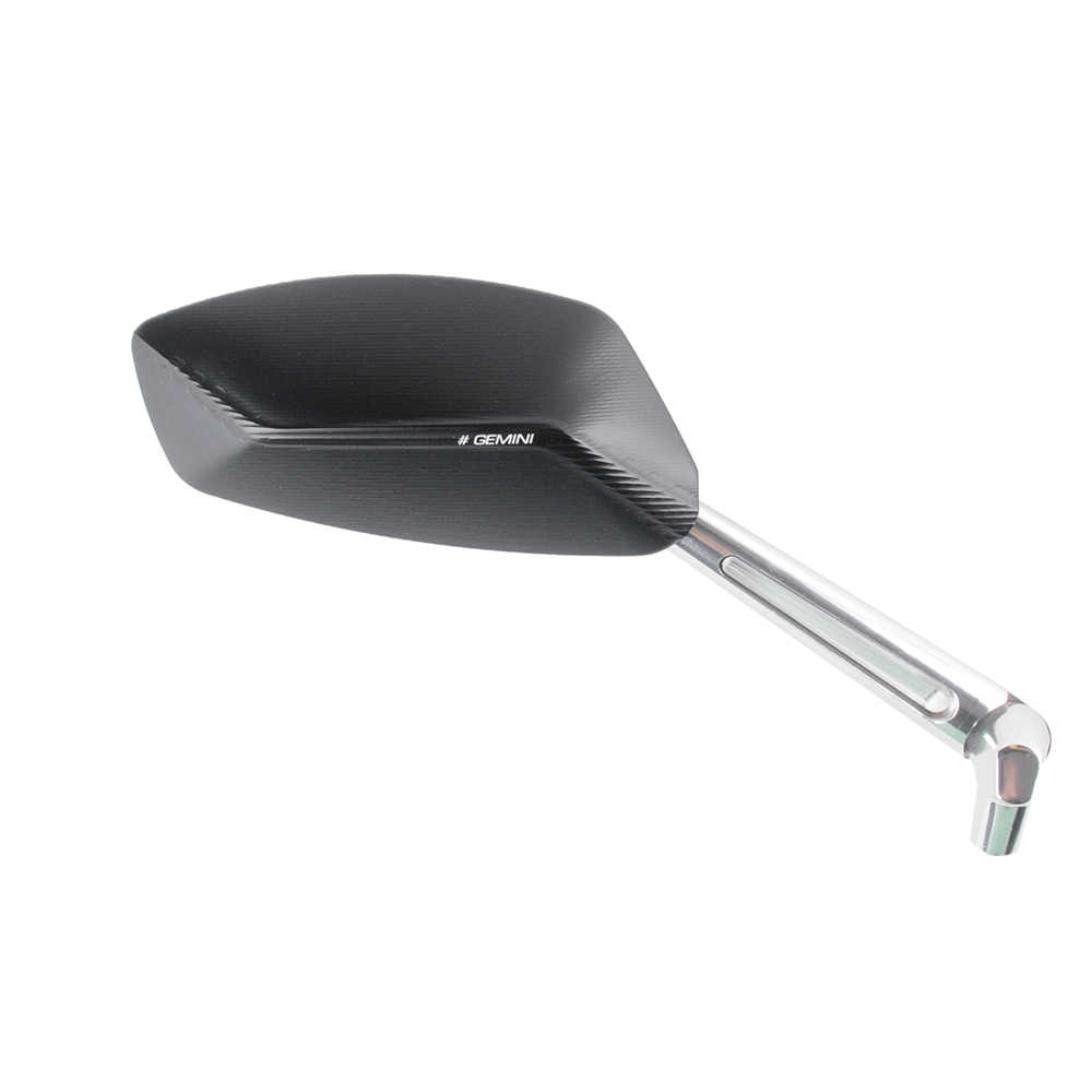 Lightech Coppia Specchietti In Alluminio Nero 3 Lightech Coppia Specchietti In Alluminio Nero